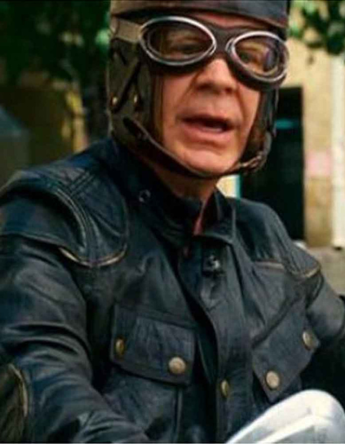 Wild Hogs William H. Macy Dudley Frank Biker Leather Jacket
