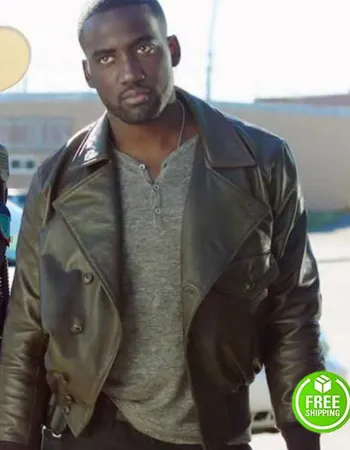 WYNONNA EARP SEASON 4 SHAMIER ANDERSON (AGENT DOLLS) LEATHER JACKET