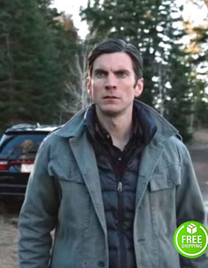 YELLOWSTONE WES BENTLEY (JAMIE DUTTON) GREY COTTON JACKET