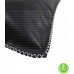 BLACK LEATHER COUCH PILLOW