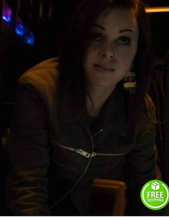 AGENTS OF SHIELD BROOKE WILLIAMS (SNOWFLAKE) BLACK LEATHER JACKET AGENTS OF SHIELD BROOKE WILLIAMS (SNOWFLAKE) BLACK LEATHER JACKET