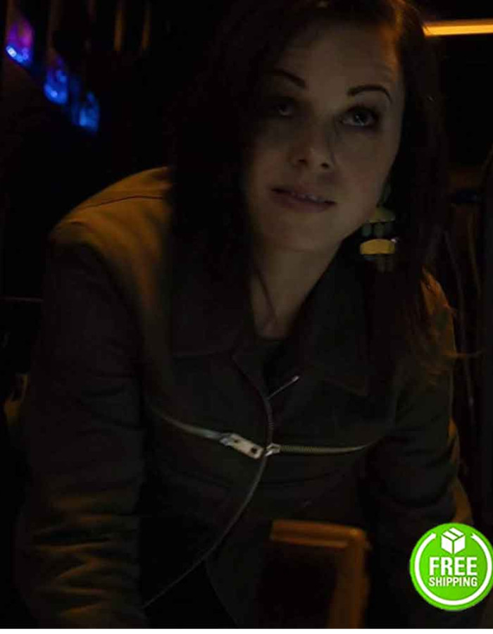 AGENTS OF SHIELD BROOKE WILLIAMS (SNOWFLAKE) BLACK LEATHER JACKET AGENTS OF SHIELD BROOKE WILLIAMS (SNOWFLAKE) BLACK LEATHER JACKET