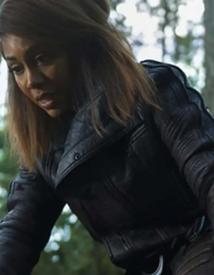 ALTERED CARBON SIMONE MISSICK LEATHER JACKET