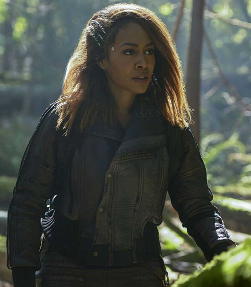 ALTERED CARBON SIMONE MISSICK LEATHER JACKET