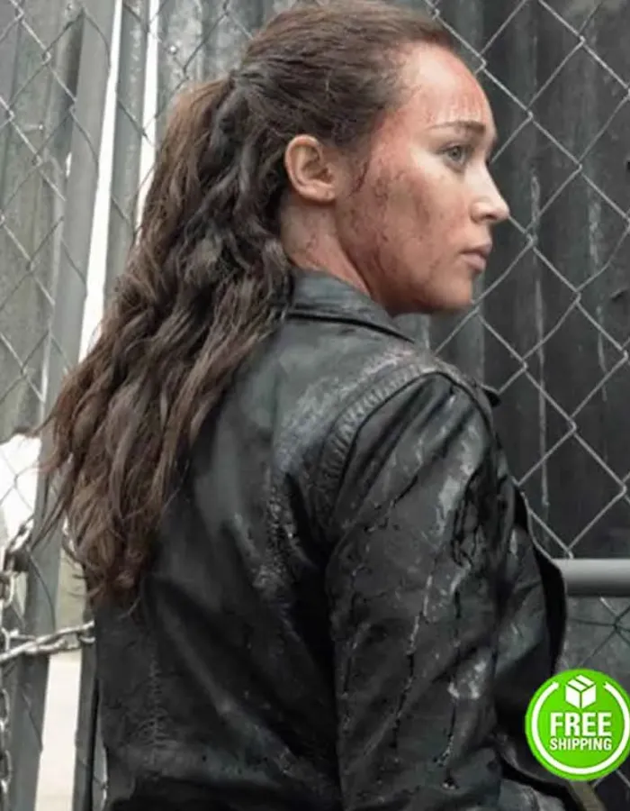 FEAR THE WALKING DEAD ALICIA DUNHAM CAREY (ALICIA CLARK) BLACK LEATHER JACKET FEAR THE WALKING DEAD ALICIA DUNHAM CAREY (ALICIA CLARK) BLACK LEATHER JACKET