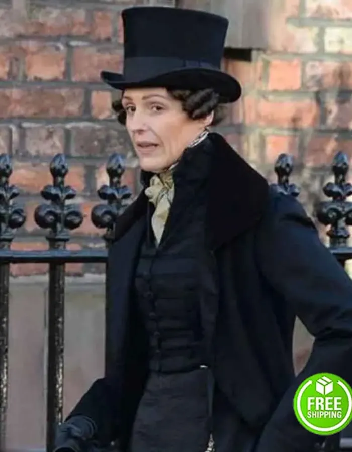 GENTLEMAN JACK SURANNE JONES (ANNE LISTER) BLACK TRENCH COAT GENTLEMAN JACK SURANNE JONES (ANNE LISTER) BLACK TRENCH COAT