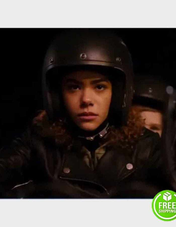 GINNY & GEORGIA ANTONIA GENTRY (GINNY MILLER) LEATHER JACKET