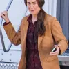 BIRD BOX SARAH PAULSON BROWN BLAZER COAT