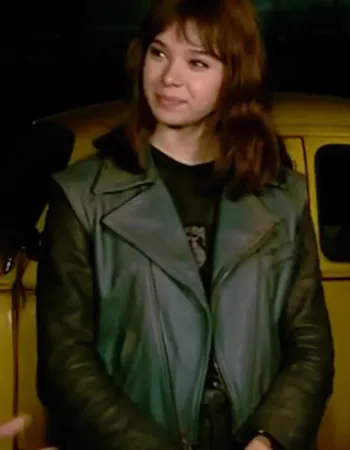 BUMBLEBEE HAILEE STEINFELD BLACK JACKET