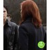 THE VAMPIRE DIARIES CASSIDY FREEMAN (SAGE) BLACK TRENCH COAT