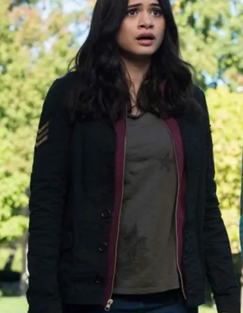 CHARMED MELONIE DIAZ (MEL VERA) BLACK JACKET