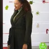 CHRISTMAS COMES TWICE TAMERA MOWRY-HOUSLEY (CHERYL JENKINS) BLACK TRENCH COAT CHRISTMAS COMES TWICE TAMERA MOWRY-HOUSLEY (CHERYL JENKINS) BLACK TRENCH COAT