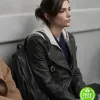 NEW AMSTERDAM JANET MONTGOMERY (DR. LAUREN BLOOM) BLACK LEATHER JACKET