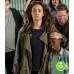 SHAMELESS EMMY ROSSUM (FIONA GALLAGHER) GREEN COTTON JACKET 