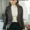 EVIL KATJA HERBERS PURPLE LEATHER JACKET