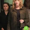 GOOD GIRLS SEASON 3 CHRISTINA HENDRICKS (BETH BOLAND) BROWN COTTON JACKET GOOD GIRLS SEASON 3 CHRISTINA HENDRICKS (BETH BOLAND) BROWN COTTON JACKET