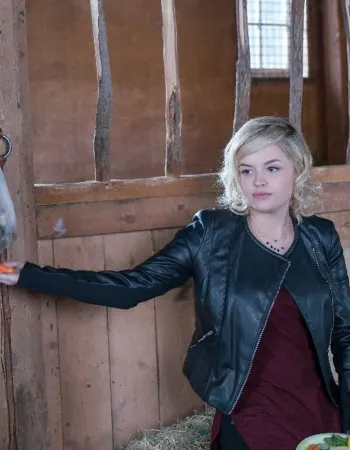 HEARTLAND JESSICA AMLEE LEATHER JACKET HEARTLAND JESSICA AMLEE LEATHER JACKET