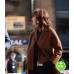 THE STRANGER SIOBHAN FINNERAN (JOHANNA GRIFFIN) BROWN WOOL JACKET
