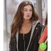 TELL ME A STORY DANIELLE CAMPBELL (KAYLA POWELL) BLACK LEATHER JACKET