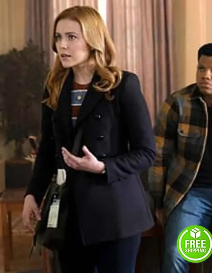 NANCY DREW KENNEDY MCMANN (NANCY DREW) BLACK COAT NANCY DREW KENNEDY MCMANN (NANCY DREW) BLACK COAT
