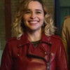 LAST CHRISTMAS EMILIA CLARKE RED JACKET