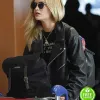 LOVE ISLAND LAURA WHITMORE (HOST) BLACK LEATHER JACKET