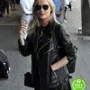 LOVE ISLAND LAURA WHITMORE (HOST) BLACK LEATHER JACKET