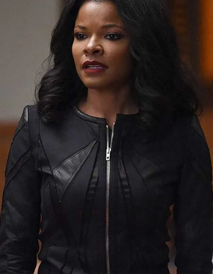 LETHAL WEAPON TRISH MURTAUGH BLACK JACKET LETHAL WEAPON TRISH MURTAUGH BLACK JACKET