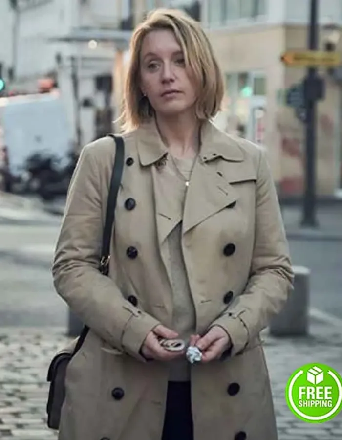 LUPIN LUDIVINE SAGNIER (CLAIRE) COTTON TRENCH COAT LUPIN LUDIVINE SAGNIER (CLAIRE) COTTON TRENCH COAT