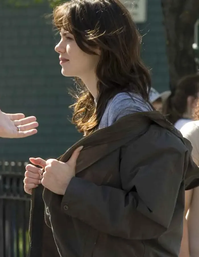 GONE BABY GONE MICHELLE MONAGHAN (ANGIE GENNARO) COTTON JACKET GONE BABY GONE MICHELLE MONAGHAN (ANGIE GENNARO) COTTON JACKET