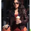 MAYTE MICHELLE RODRIGUEZ LEATHER JACKET
