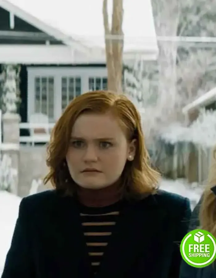 JUMANJI: THE NEXT LEVEL MORGAN TURNER (YOUNG MARTHA) BLACK COAT