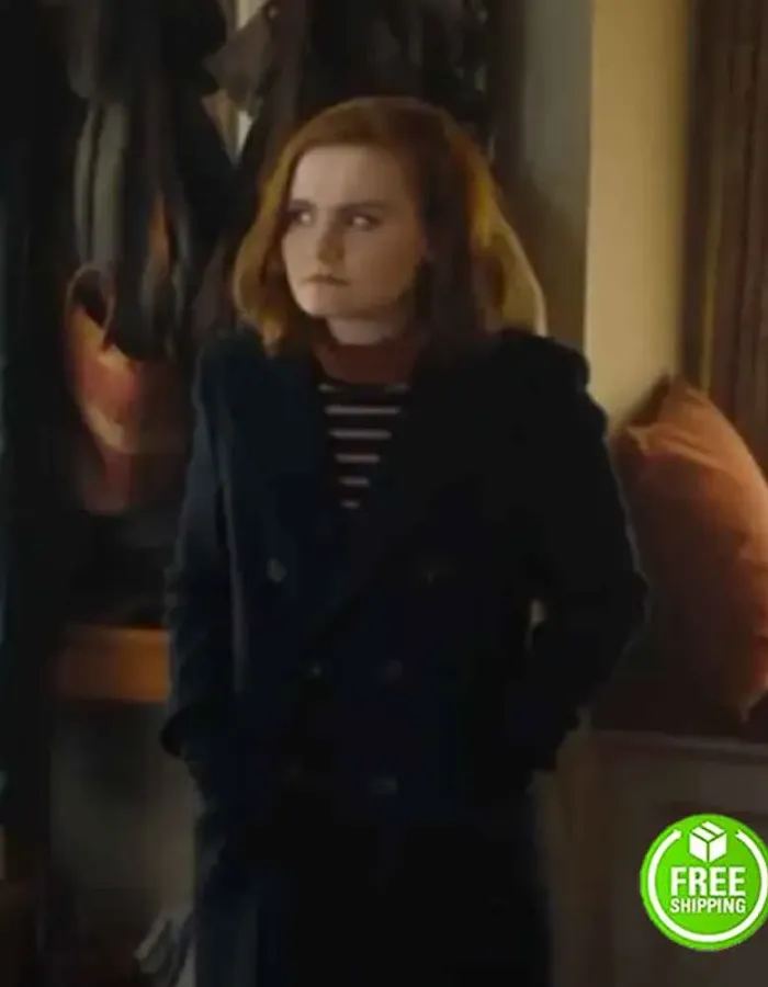 JUMANJI: THE NEXT LEVEL MORGAN TURNER (YOUNG MARTHA) BLACK COAT