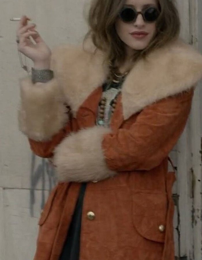 MR. ROBOT CARLY CHAIKIN BROWN COAT MR. ROBOT CARLY CHAIKIN BROWN COAT