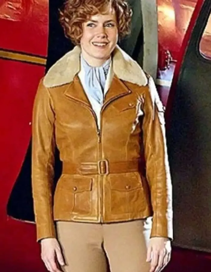 NIGHT AT THE MUSEUM 2 AMY ADAMS LEATHER JACKET NIGHT AT THE MUSEUM 2 AMY ADAMS LEATHER JACKET