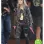GUNS AKIMBO SAMARA WEAVING (NIX) BLACK LEATHER JACKET