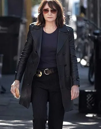OUT OF BLUE PATRICIA CLARKSON LEATHER COAT OUT OF BLUE PATRICIA CLARKSON LEATHER COAT