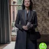 OUTLANDER SEASON 3 CAITRIONA BALFE (CLAIRE RANDALL) GREY WOOL COAT OUTLANDER SEASON 3 CAITRIONA BALFE (CLAIRE RANDALL) GREY WOOL COAT