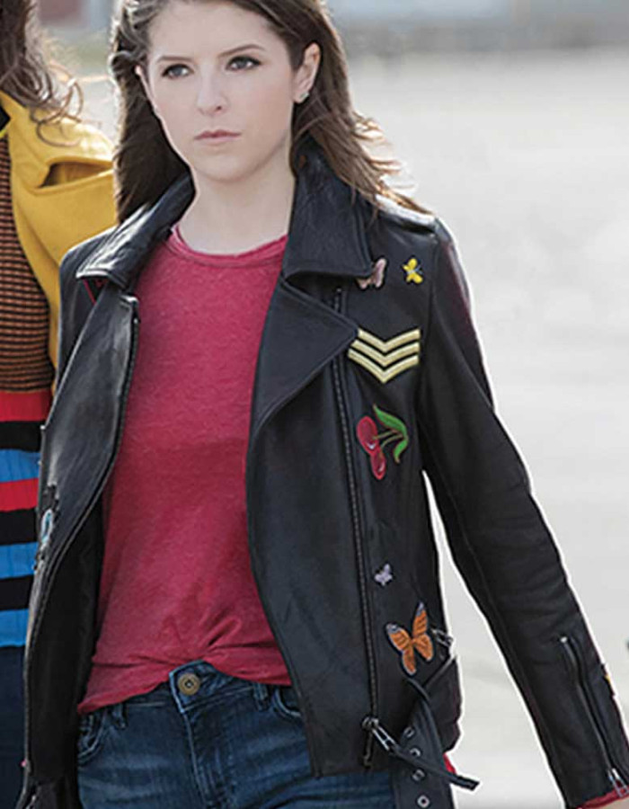PITCH PERFECT 3 ANNA KENDRICK BLACK JACKET PITCH PERFECT 3 ANNA KENDRICK BLACK JACKET