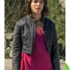 POWER RANGERS NAOMI SCOTT (KIMBERLY HART) LEATHER JACKET