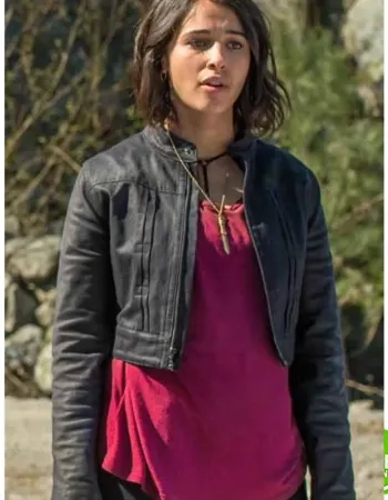 POWER RANGERS NAOMI SCOTT (KIMBERLY HART) LEATHER JACKET