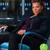 THE EQUALIZER 2021 QUEEN LATIFAH (ROBYN MCCALL) BLACK COAT THE EQUALIZER 2021 QUEEN LATIFAH (ROBYN MCCALL) BLACK COAT