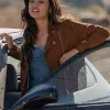 RAMBO V YVETTE MONREAL LEATHER JACKET