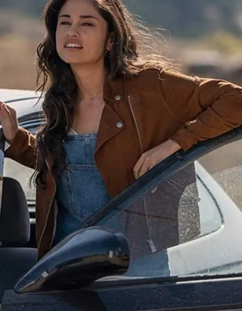 RAMBO V YVETTE MONREAL LEATHER JACKET