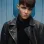 SAS: RED NOTICE GRACE LEWIS BLACK BIKER JACKET