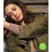 SHAMELESS EMMY ROSSUM (FIONA GALLAGHER) GREEN COTTON JACKET 