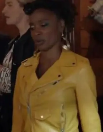 SHAMELESS SHANOLA HAMPTON YELLOW JACKET SHAMELESS SHANOLA HAMPTON YELLOW JACKET