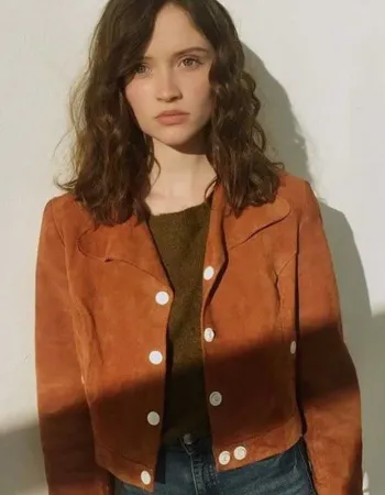 SKAM FRANCE MANON DE­MIS­SY BROWN JACKET