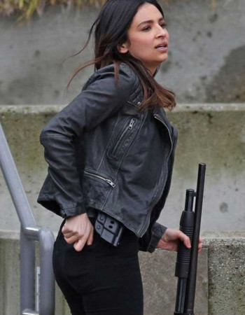 SUPERGIRL FLORIANA LIMA BLACK JACKET