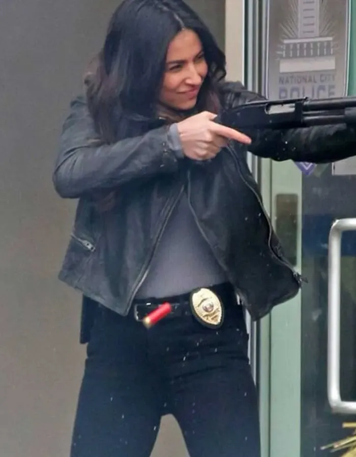SUPERGIRL FLORIANA LIMA BLACK JACKET